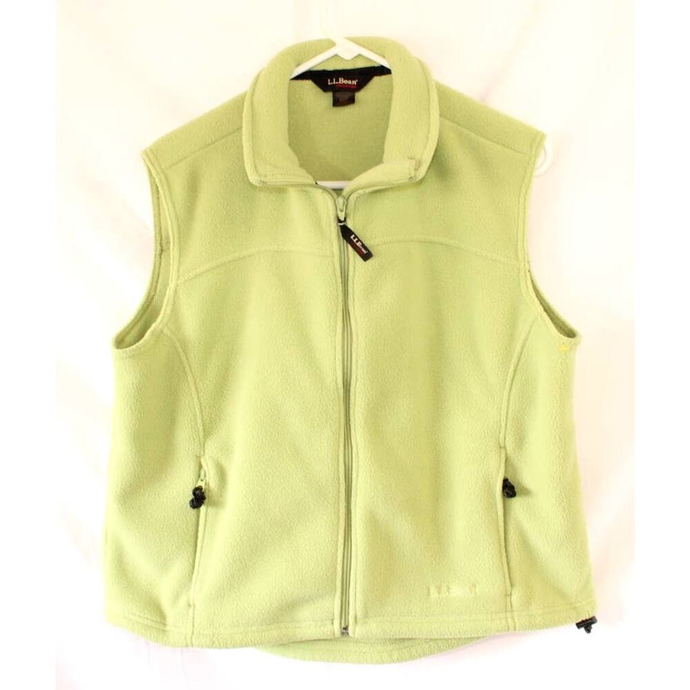 L.L. Bean OutDoors Womens Medium Green Vest